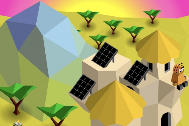 Svensk-designat mobilspel finansierar solenergi i utvecklingsländer